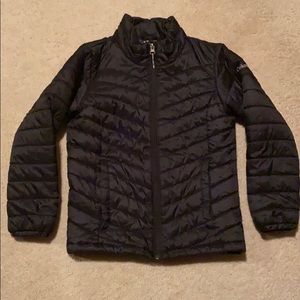 Black boys Columbia Omni-heat coat